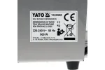 Zgrzewarka do tacek z matrycą 1-komorową YATO YG-09280 – 900 W, sterownik Omron, płyta PTFE, cięcie folii