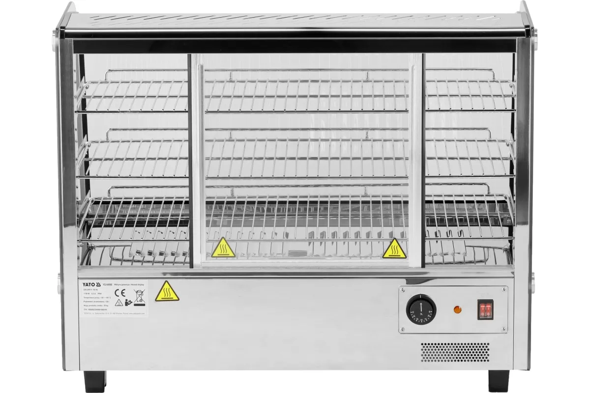 Witryna grzewcza gastronomiczna 160L YATO YG-04981