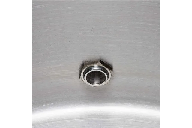 Garnek wysoki z kranem, stalowy, Ø 400 mm, V 50.3 l Stalgast 011410