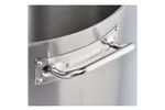 Garnek wysoki z kranem, stalowy, Ø 400 mm, V 50.3 l Stalgast 011410