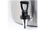Garnek wysoki z kranem, stalowy, Ø 400 mm, V 50.3 l Stalgast 011410
