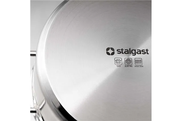 Garnek średni bez pokrywki, stalowy, Ø 240 mm, V 6 l Stalgast 012241