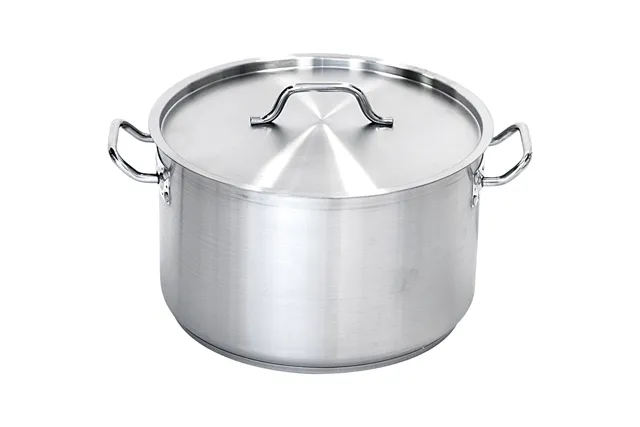 Garnek średni z pokrywką, stalowy, Ø 280 mm, V 11.1 l Stalgast 012282
