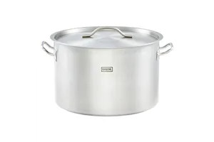 Garnek średni z pokrywką, stalowy, Ø 450 mm, V 57.3 l Gredil 012455