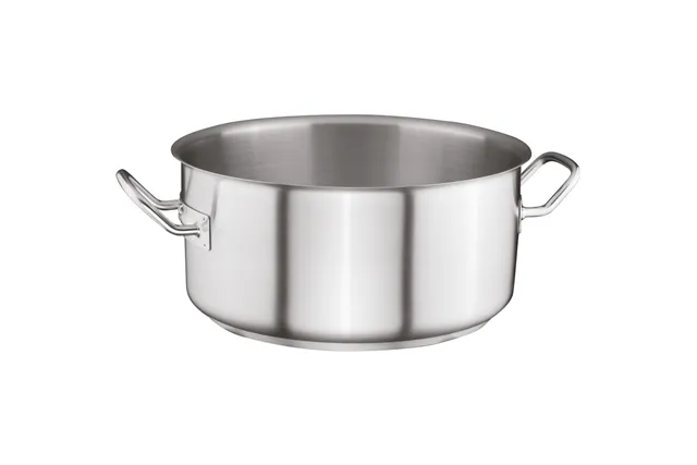 Garnek niski bez pokrywki, stalowy, Ø 200 mm, V 2.5 l Stalgast 013201