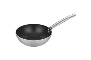 Patelnia wok, nieprzywierająca, do indukcji, Comfort Plus, Ø 360 mm Stalgast 018361