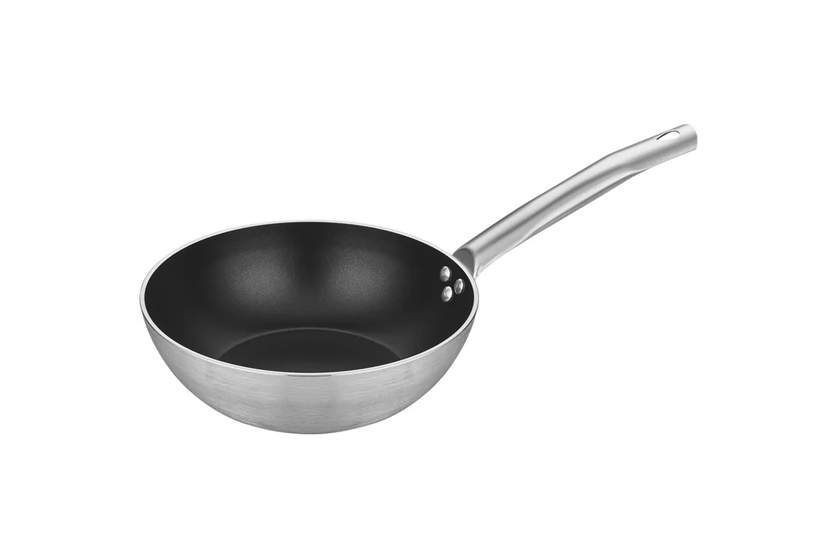 Patelnia wok, nieprzywierająca, do indukcji, Comfort Plus, Ø 360 mm Stalgast 018361