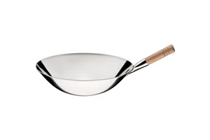 Patelnia wok, stal polerowana, Ø 400 mm Stalgast 037401