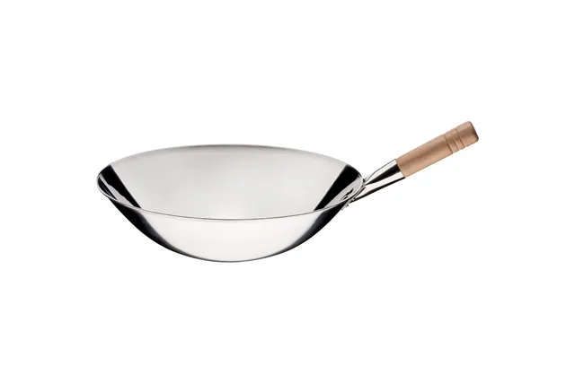 Patelnia wok, stal polerowana, Ø 400 mm Stalgast 037401