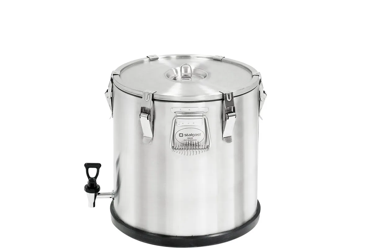 Termos stalowy z kranem, V 25 l Stalgast 052254