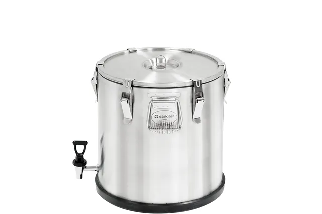 Termos stalowy z kranem, V 25 l Stalgast 052254