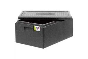 Pojemnik termoizolacyjny, czarny, GN 1/1 300 mm Thermo Future Box 056301