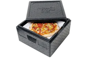Pojemnik termoizolacyjny do pizzy, czarny, V 32 l Thermo Future Box 057301