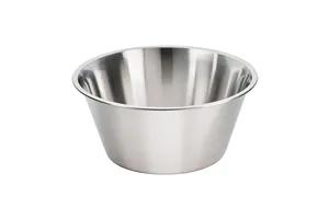 Miska kuchenna, stalowa, satynowana, O 350 mm, V 11,5 l Stalgast 081351