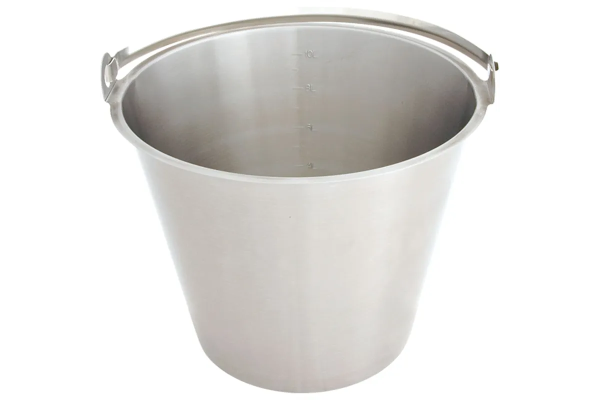 Wiadro stalowe, Ø 293 mm, V 10 l Stalgast 091103