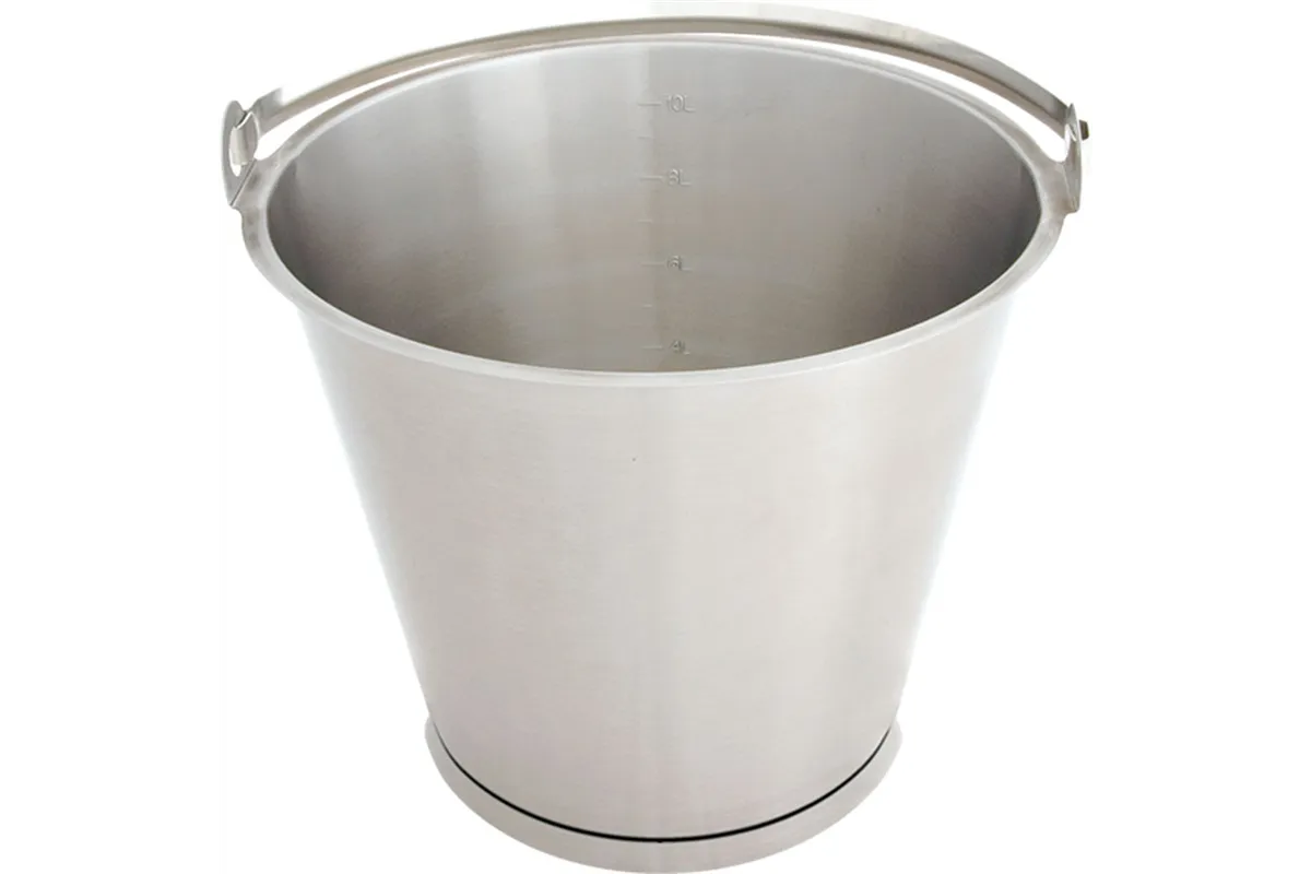 Wiadro stalowe z pierścieniem, Ø 275 mm, V 10 l Stalgast 092103