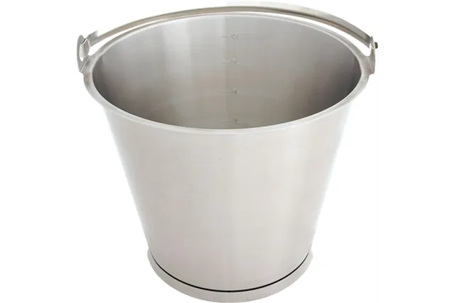 Wiadro stalowe z pierścieniem, Ø 275 mm, V 10 l Stalgast 092103