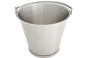 Wiadro stalowe z pierścieniem, Ø 290 mm, V 12 l Stalgast 092123