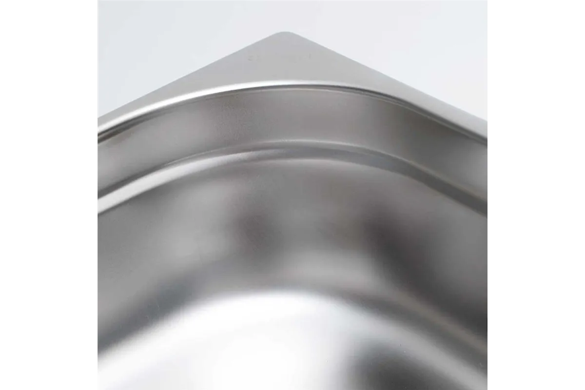 Pojemnik gastronomiczny GN 1/1, 8L, H 65 mm, -40/+300°C, stal nierdzewna, Stalgast 111060