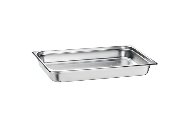 Pojemnik stalowy, perforowany Basic, GN 1/1,H 65 mm Stalgast 121066