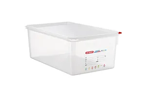Pojemnik z polipropylenu z pokrywką szczelną, GN 1/1, H 200 mm Araven 161205