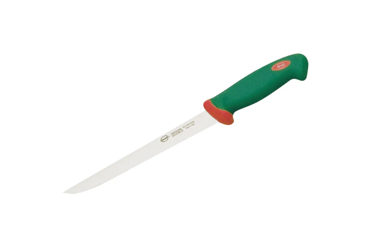Nóż do filetowania, giętki, Sanelli,  L 220 mm Sanelli 204220