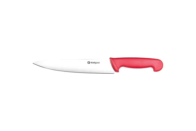 Nóż kuchenny, HACCP, czerwony, L 220 mm Stalgast 281211