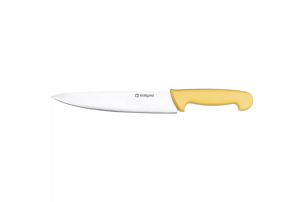 Nóż kuchenny, HACCP, żółty, L 220 mm Stalgast 281213