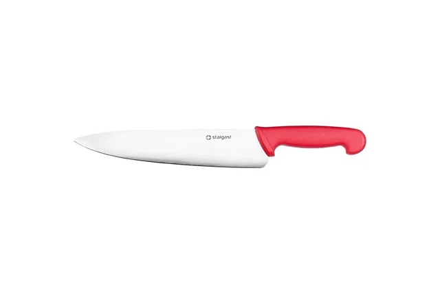 Nóż kuchenny, HACCP, czerwony, L 250 mm Stalgast 281251