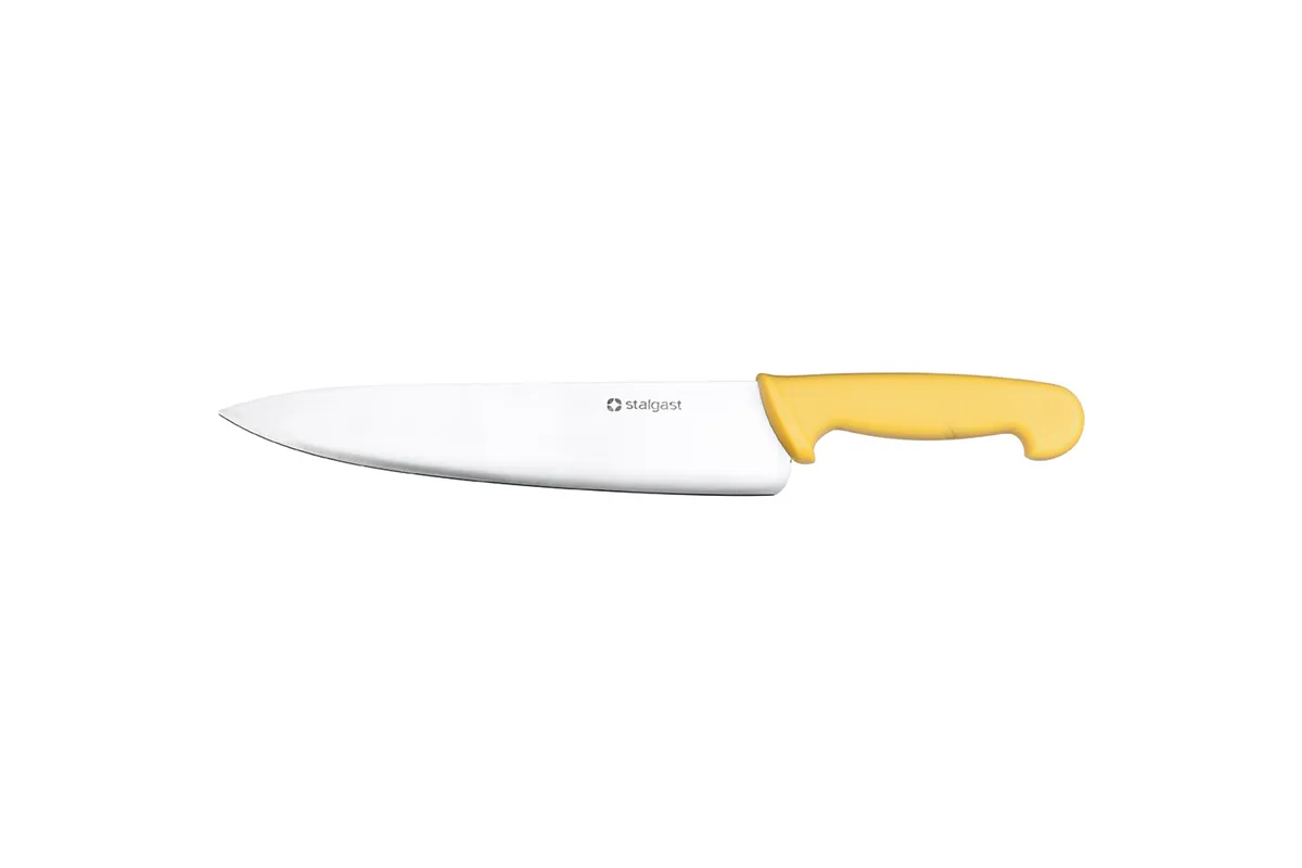 Nóż kuchenny, HACCP, żółty, L 250 mm Stalgast 281253