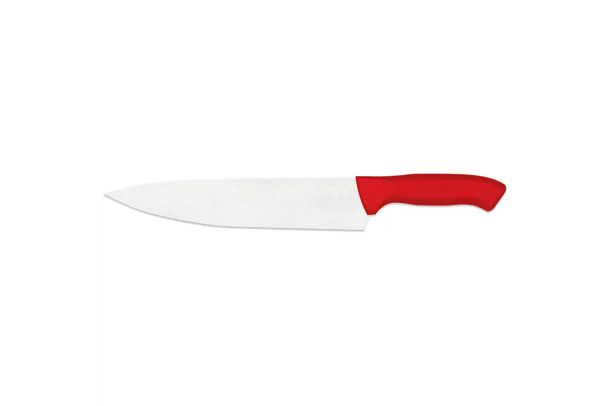 Nóż kucharski, HACCP, czerwony, L 250 mm Stalgast 283257