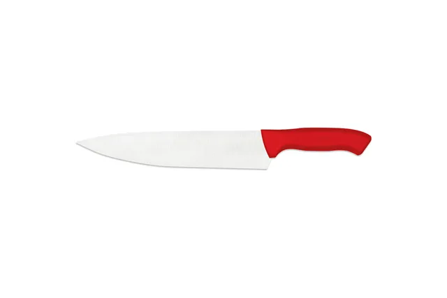 Nóż kucharski, HACCP, czerwony, L 250 mm Stalgast 283257
