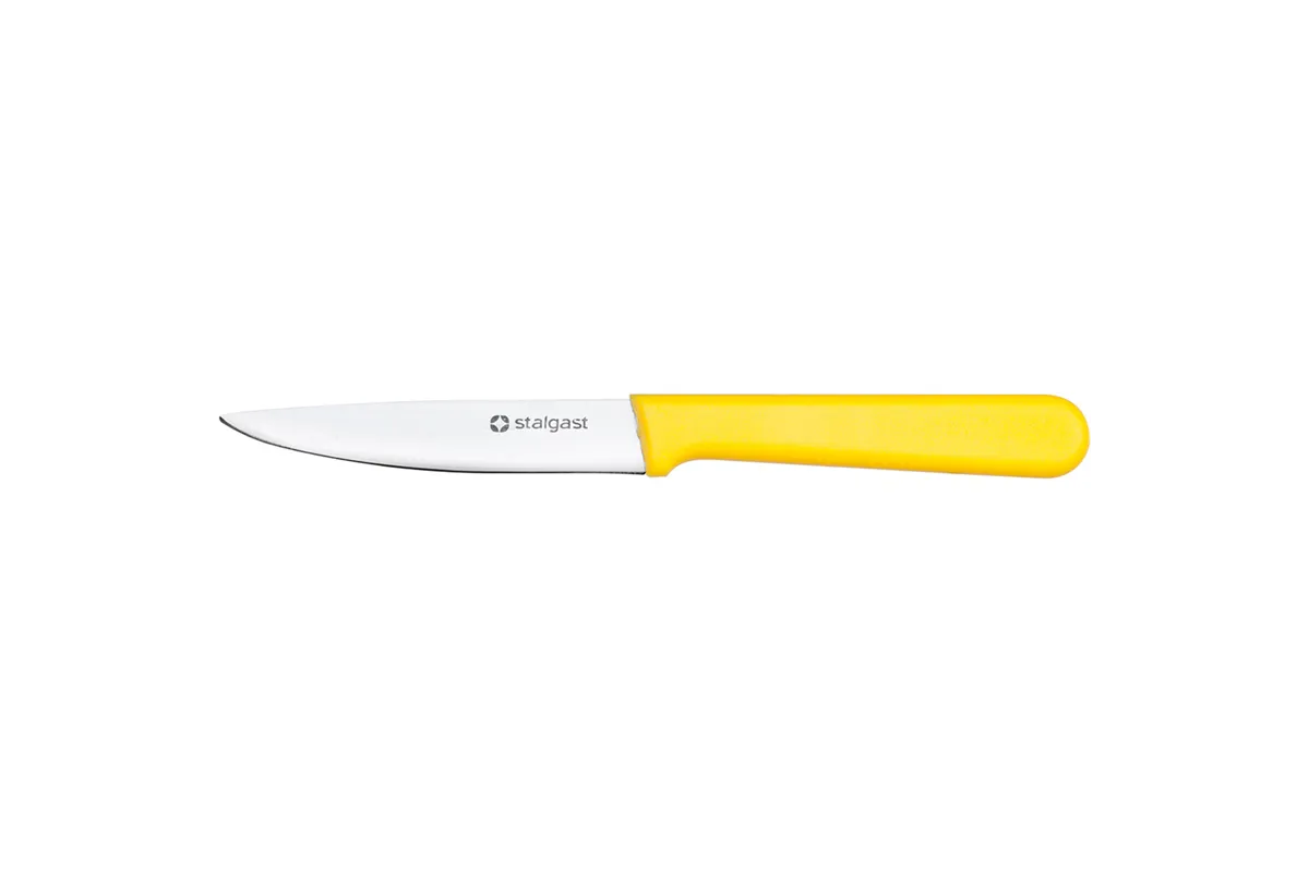 Nóż do obierania, uniwersalny, HACCP, żółty, L 90 mm Stalgast 285083
