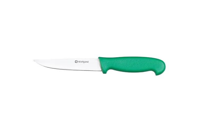 Nóż do obierania, uniwersalny, HACCP, zielony, L 100 mm Stalgast 285092