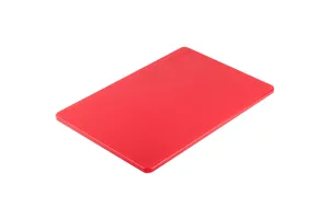 Deska do krojenia, czerwona, HACCP, 450x300 mm Stalgast 341451