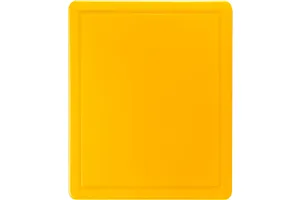 Deska do krojenia, żółta, HACCP, 600x400x18 mm Stalgast 341633