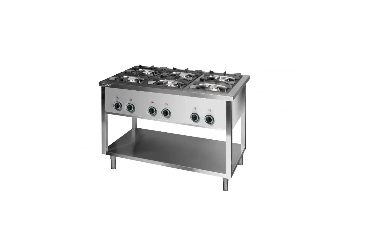 Kuchnia gazowa 6 palnikowa GLW.67.1