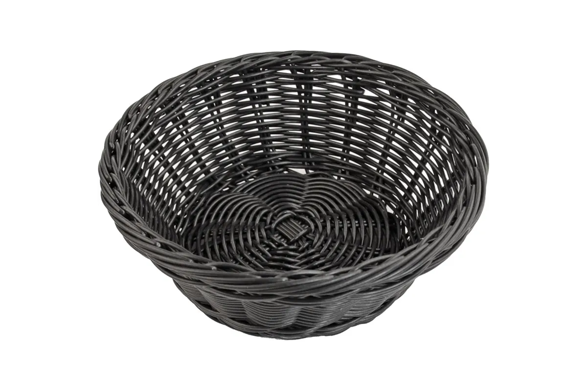 Koszyk uniwersalny z polipropylenu, czarny, Ø 210 mm Stalgast 361212