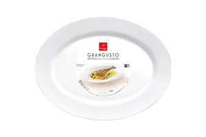 Talerz owalny do ryb, Grangusto, 350x267 mm Stalgast 388620