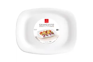 Talerz płytki, prostokątny, Grangusto, 330x240 mm Stalgast 388627