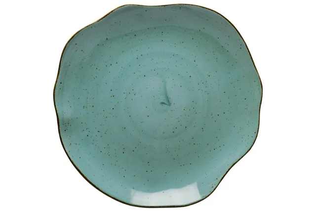 Talerz płytki, kolor morski, Stone Age, Ø 280 mm Lubiana 390049