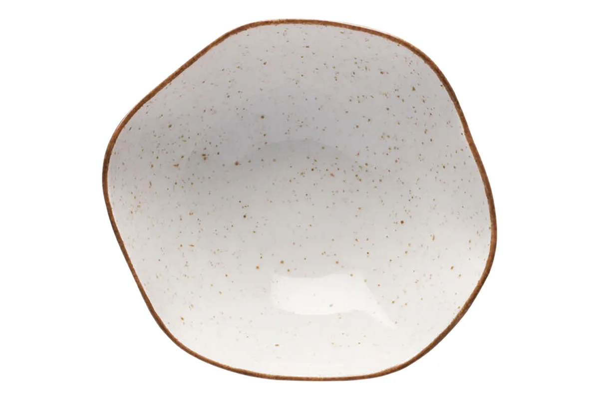 Salaterka, kolor beżowy, Stone Age, Ø 220 mm Lubiana 390057