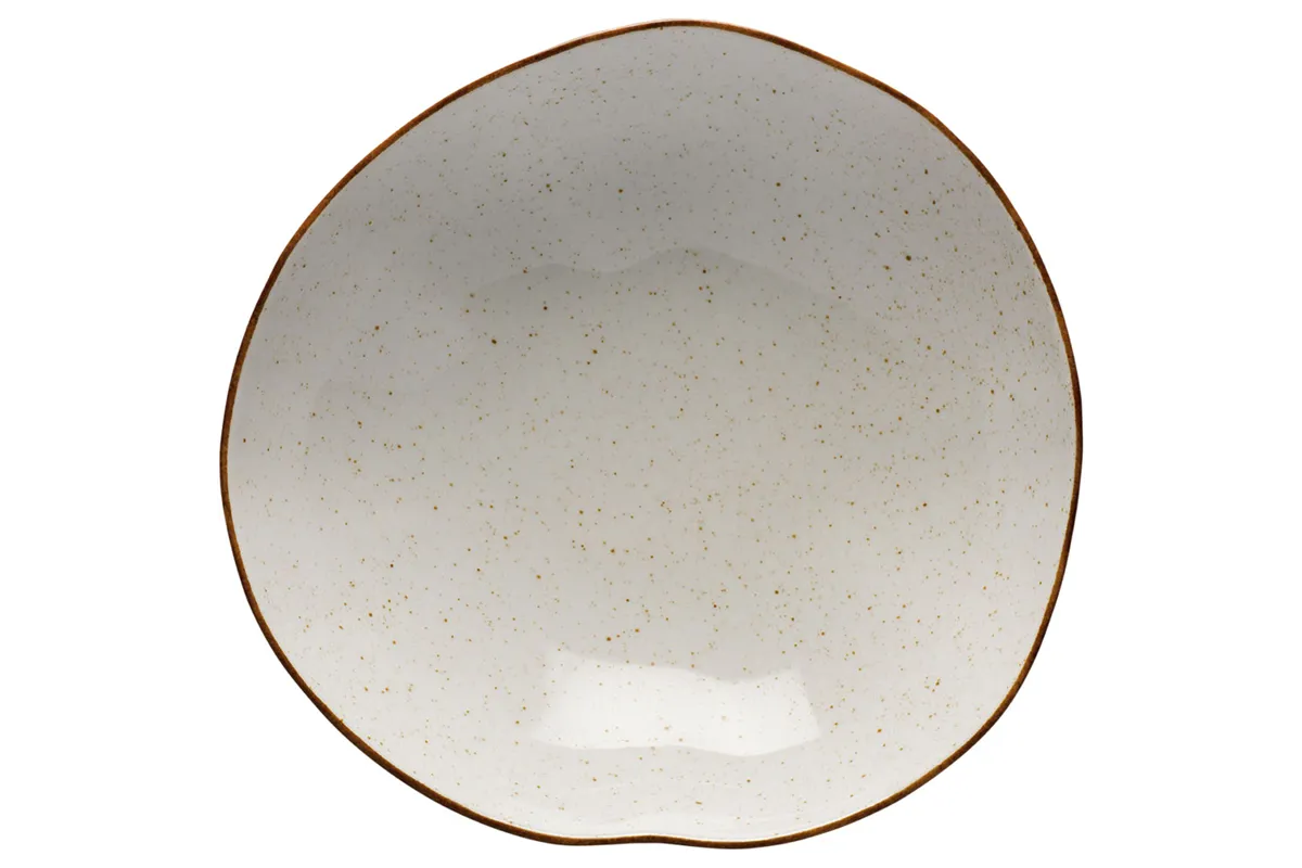 Salaterka, kolor beżowy, Stone Age, Ø 285 mm Lubiana 390058