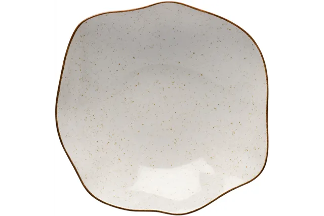 Talerz głęboki, kolor beżowy, Stone Age, Ø 230 mm Lubiana 390061