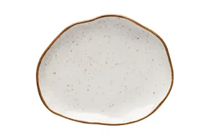 Spodek do filiżanki 390070, kolor beżowy, Stone Age, Ø 125 mm Lubiana 390067