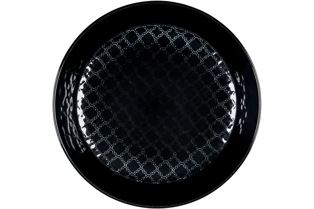 Talerz głęboki, kolor czarny, Marrakesz, Ø 200 mm Lubiana 390129