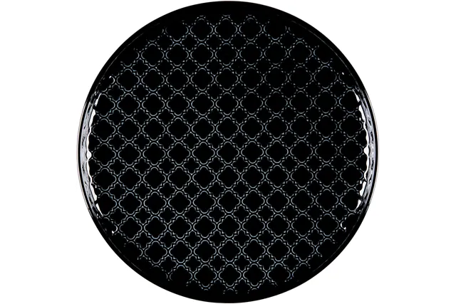 Talerz płytki, kolor czarny, Marrakesz, Ø 260 mm Lubiana 390131