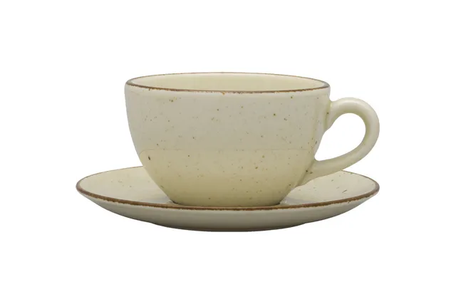 Spodek do filiżanki 390278, kolor kremowy, Aida, Ø 160 mm Lubiana 390279