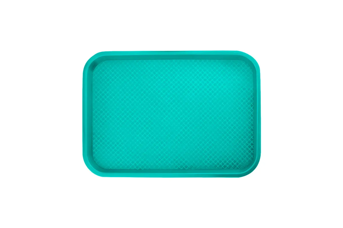Taca fast food, zielona, 265x345 mm Stalgast 413252