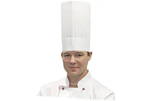 Czapka kucharska Le Chef h 250 mm Stalgast 507251
